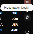 Customization Panel screenshot